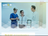 unimedizin-bayern.de Webseite Vorschau