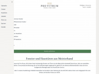 pro-vitrum.de Webseite Vorschau