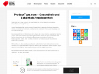 producttops.com Webseite Vorschau