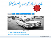 hochzeitsfahrt.ch Webseite Vorschau