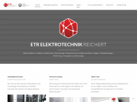 elektrotechnik-reichert.de Webseite Vorschau