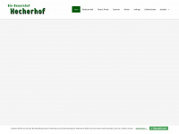 hecherhof.net Webseite Vorschau