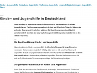 jugendhilfe.com Webseite Vorschau