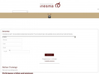 inesma.ch Webseite Vorschau