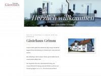 gaestehaus-grimm.de Webseite Vorschau