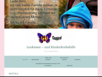 kinderkrebshilfe-osttirol.info Webseite Vorschau