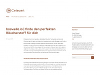 celecert.org Webseite Vorschau