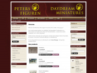 daydream-miniatures.de Webseite Vorschau