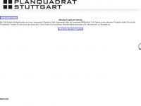 planquadrat-stuttgart.com Webseite Vorschau