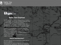 baltic-sea-explorer.com Webseite Vorschau