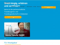 biema-transfer.de Webseite Vorschau