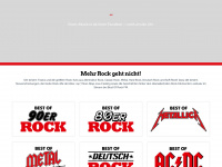 best-of-rock.fm Webseite Vorschau