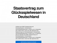 Gluecksspielstaatsvertrag.org