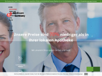 medicaregermany.de Webseite Vorschau