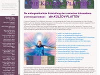 kolzov-platten.com Webseite Vorschau