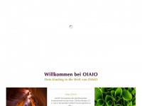 oiaio.de Webseite Vorschau