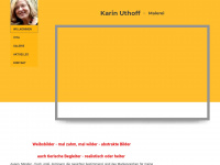 karin-uthoff.de Webseite Vorschau