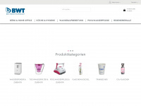 bwt-shop.ch Webseite Vorschau