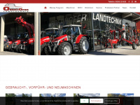 landtechnik-oberhofer.at Webseite Vorschau