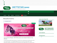 wettstar.news Webseite Vorschau