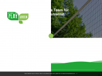play-green.com Webseite Vorschau