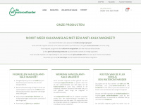 water-ontharder.nl Webseite Vorschau