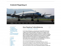 kniebrett-fliegerblog.ch Webseite Vorschau