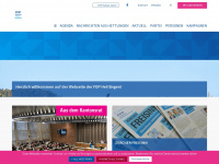 fdp-hettlingen.ch Webseite Vorschau