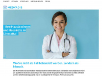medvadis.ch Webseite Vorschau