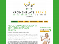 kronenplatzpraxis.ch Webseite Vorschau
