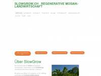 slowgrow.ch Webseite Vorschau