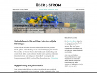 ueberstrom.net Webseite Vorschau