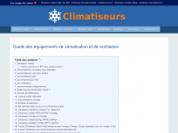 climatiseurs.ovh Webseite Vorschau