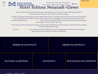 hotel-schloss-neustadt-glewe.de Webseite Vorschau