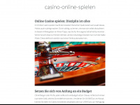 casino-online-spielen.pro Webseite Vorschau