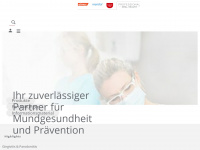 colgateprofessional.ch Webseite Vorschau