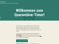 quarantimer.net Webseite Vorschau
