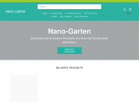 nano-garten.de Webseite Vorschau