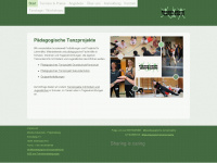 paedagogische-tanzprojekte.de Webseite Vorschau