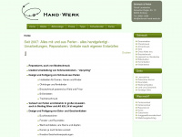 schmuck-hand-werk.de Webseite Vorschau