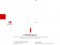 e-medicongress.ch Webseite Vorschau