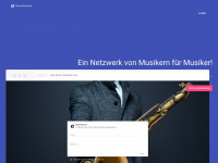 band-netzwerk.com Webseite Vorschau