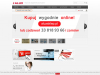 alux.pl Webseite Vorschau