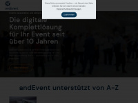 andevent.com Webseite Vorschau