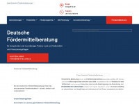 deutsche-foerdermittelberatung.de Webseite Vorschau