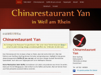 chinarestaurant-yan.de Webseite Vorschau