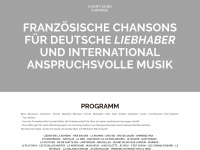 chant-song-surprise.com Webseite Vorschau