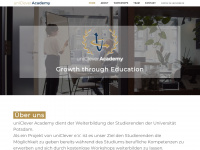 uniclever-academy.de Webseite Vorschau