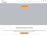 cobots.ch Webseite Vorschau