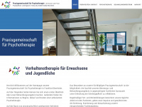 psychotherapie-frankfurt.org Webseite Vorschau